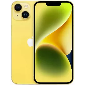 Смартфон Apple iPhone 14 256 ГБ, желтый, Dual SIM (nano SIM)